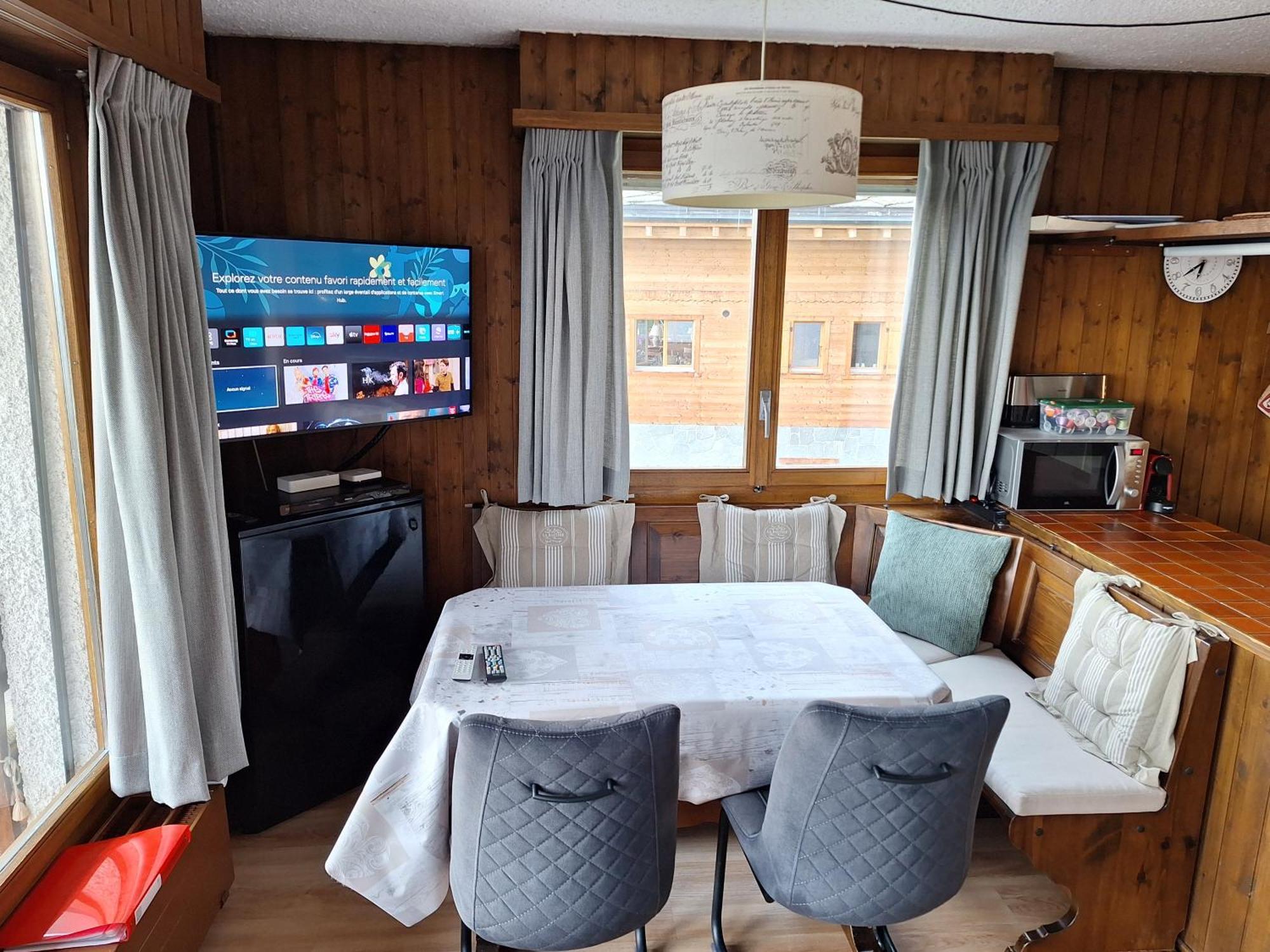 Les Collons1800- Bel Appart 2Pieces-4 Pers-Piscine-Sauna-Parking Int-Wifi Gratuit Vex Eksteriør billede