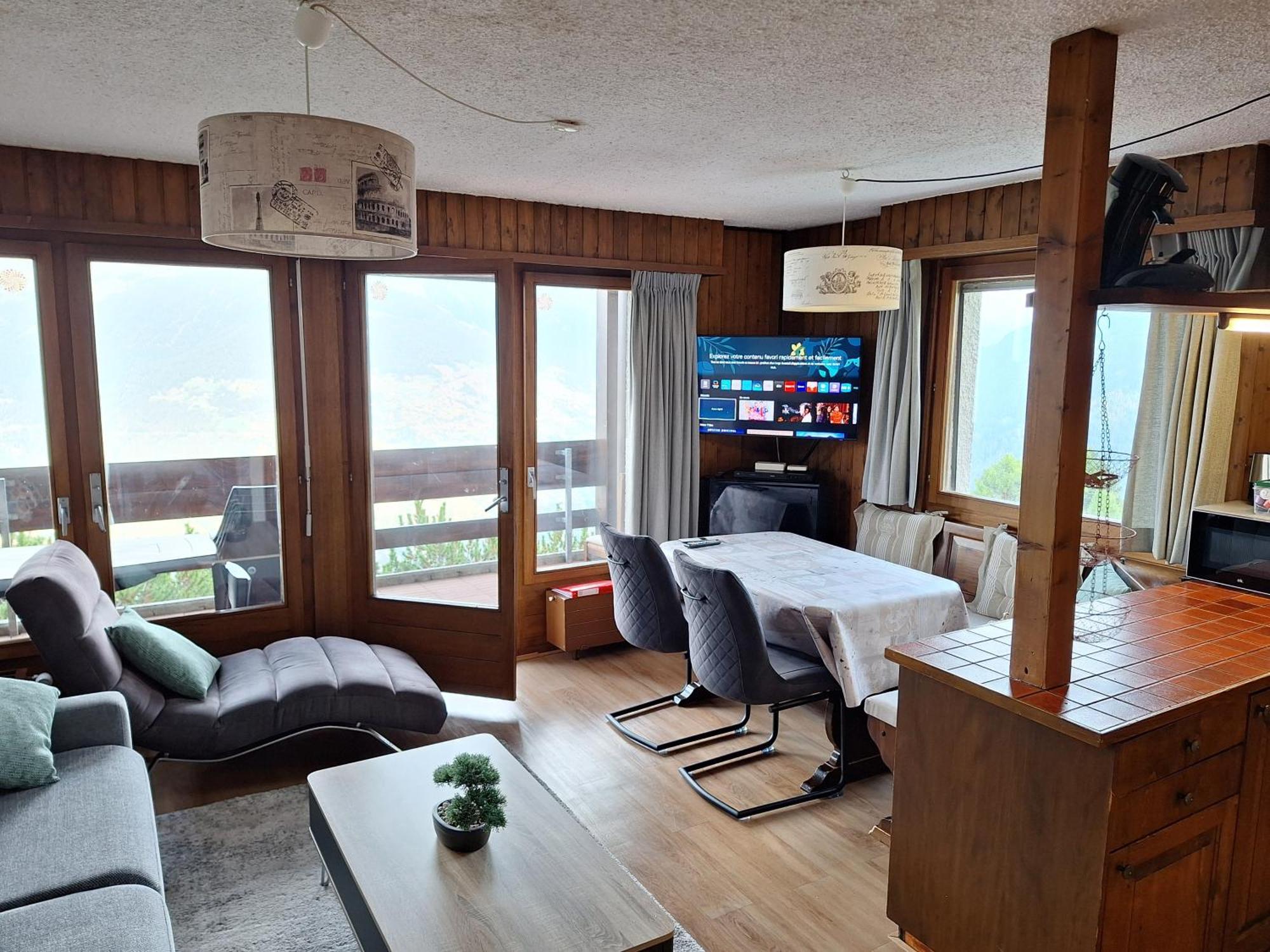 Les Collons1800- Bel Appart 2Pieces-4 Pers-Piscine-Sauna-Parking Int-Wifi Gratuit Vex Eksteriør billede